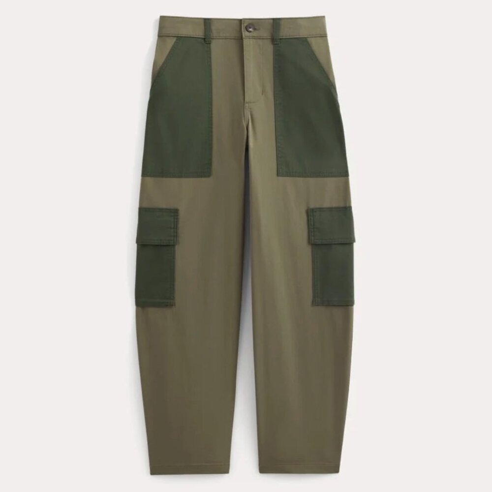 Everlane The Utility Cargo Pant in Kalamata / Duffel Bag